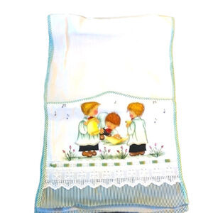 Small linen choir boy table runner​​​​​